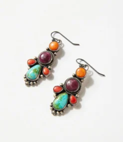 Turquoise Cluster Necklace And Earring Set 8 Turquoise Cluster Necklace And Earring Set -Ghost London 17386723 B9CE 451A 9DD2 6F6385B28910 scaled