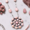 Pink Conch Necklace And Earrings Set -Ghost London 18705643 FB5D 4EF0 B114 4D715796432E