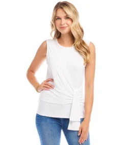 Side Drape Top 12 Side Drape Top -Ghost London 1L13042 OWH karenkane 2025 Spring 00 1
