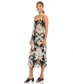 Sleeveless Side-Slit Tank Dress -Ghost London 1L20300 PRT karenkane 2025 Spring 00 2