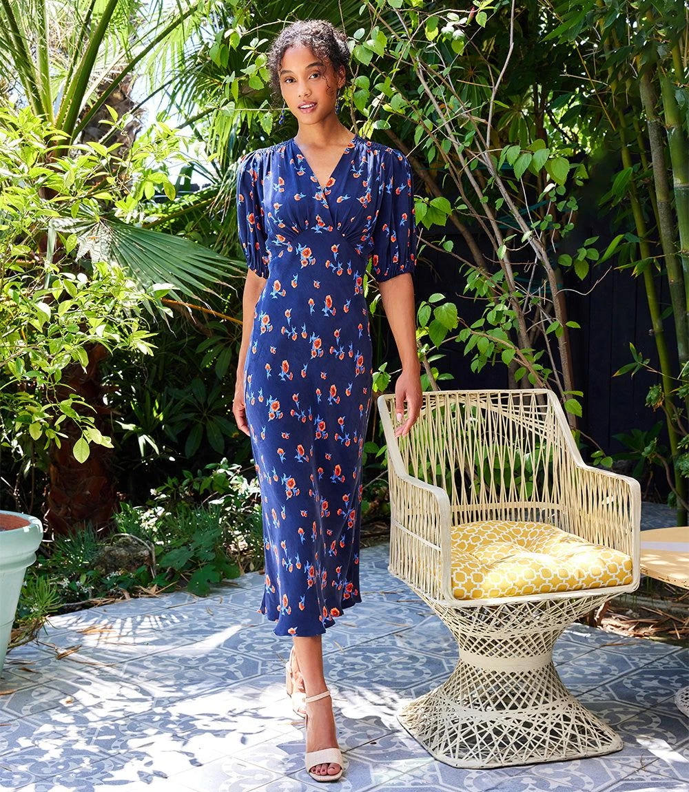 Bias Puff Sleeve Dress 4 Bias Puff Sleeve Dress - Image 2