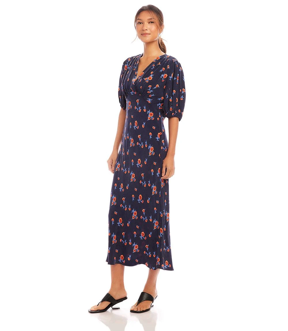 Bias Puff Sleeve Dress 6 Bias Puff Sleeve Dress - Image 4