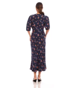 Bias Puff Sleeve Dress 12 Bias Puff Sleeve Dress -Ghost London 1L21600 PRT karenkane 2025 Spring 00 3