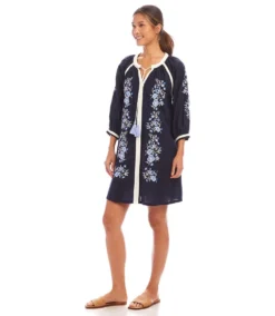 Blouson Sleeve Embroidered Peasant Dress -Ghost London 1L70238 NAV karenkane 2025 Spring 00 4