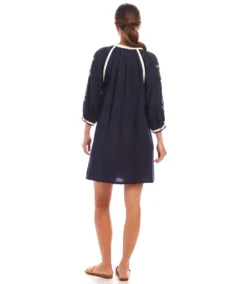 Blouson Sleeve Embroidered Peasant Dress -Ghost London 1L70238 NAV karenkane 2025 Spring 00 5