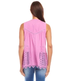 Petite Size Lace Trim Sleeveless Top -Ghost London 1L70243P PIN karenkane 2025 Spring 00 3