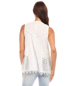 Lace Trim Sleeveless Top -Ghost London 1L70243 OWH karenkane 2025 Spring 00 3