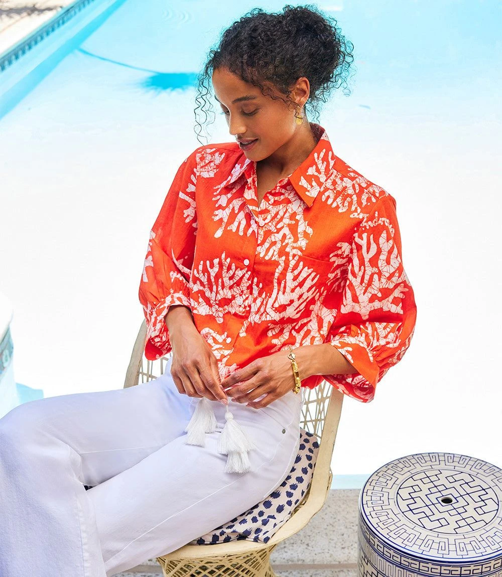 Tassel Tie Waist Top 8 Tassel Tie Waist Top - Image 6