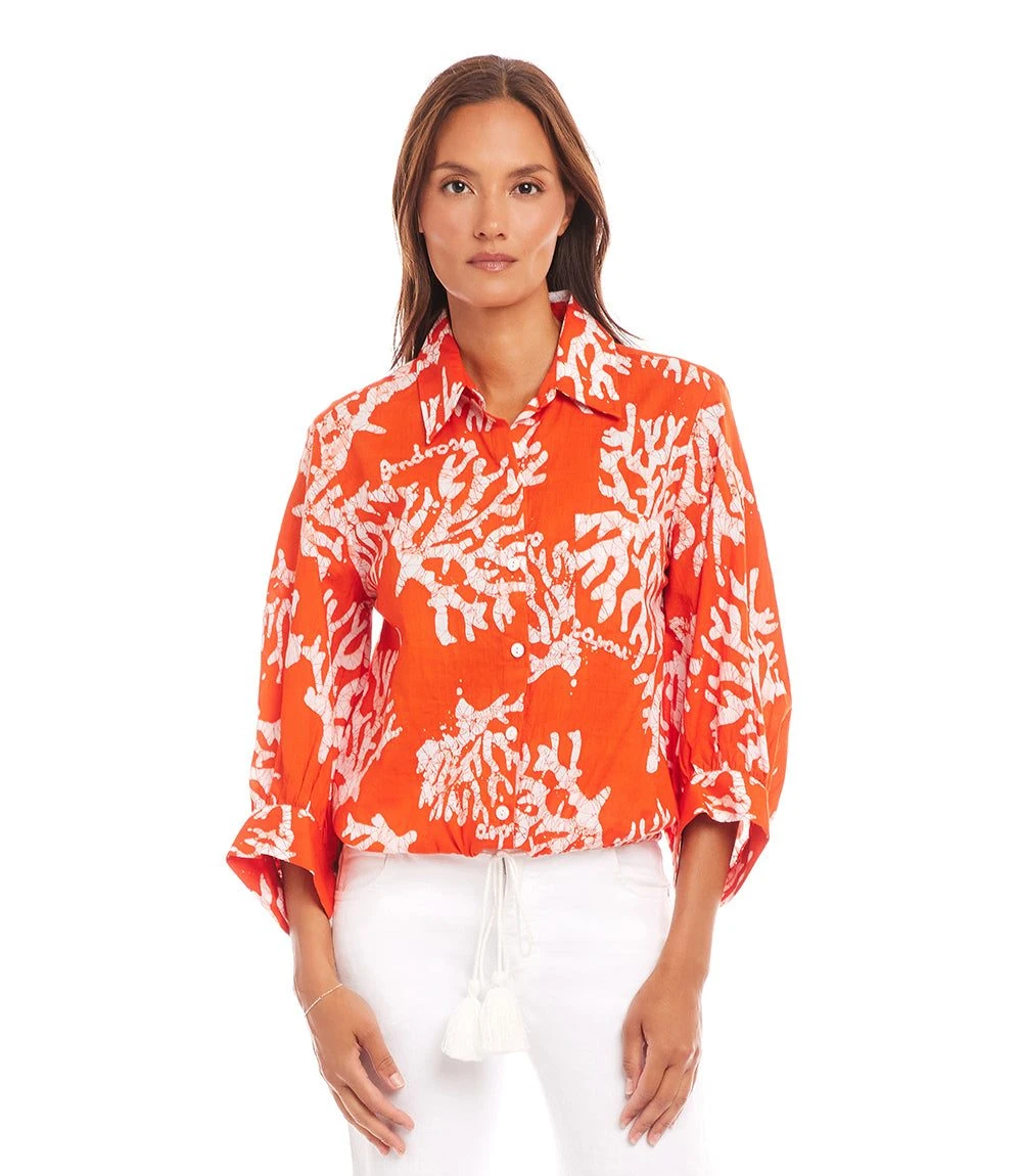 Tassel Tie Waist Top 4 Tassel Tie Waist Top - Image 2