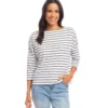 Stripe Boatneck Top 1 Stripe Boatneck Top -Ghost London 1L75600 STP karenkane 2024 winter 00 1