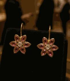 Floral Gemstone Earrings 13 Floral Gemstone Earrings -Ghost London 21E4841A BEA1 495A BB77 3118B0A27948