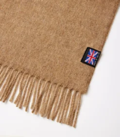 Merino Wool Fringed Scarf -Ghost London 21ED73F3 6D07 4AC3 96ED 34AE579BB064 scaled