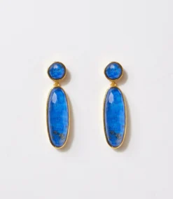Lapis Crystal Earrings 9 Lapis Crystal Earrings -Ghost London 2E8AD12A 7A41 4EF8 8D4E ACEFA511A5B0
