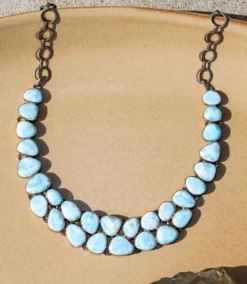 Larimar Station Necklace 13 Larimar Station Necklace -Ghost London 2J9A1001 2