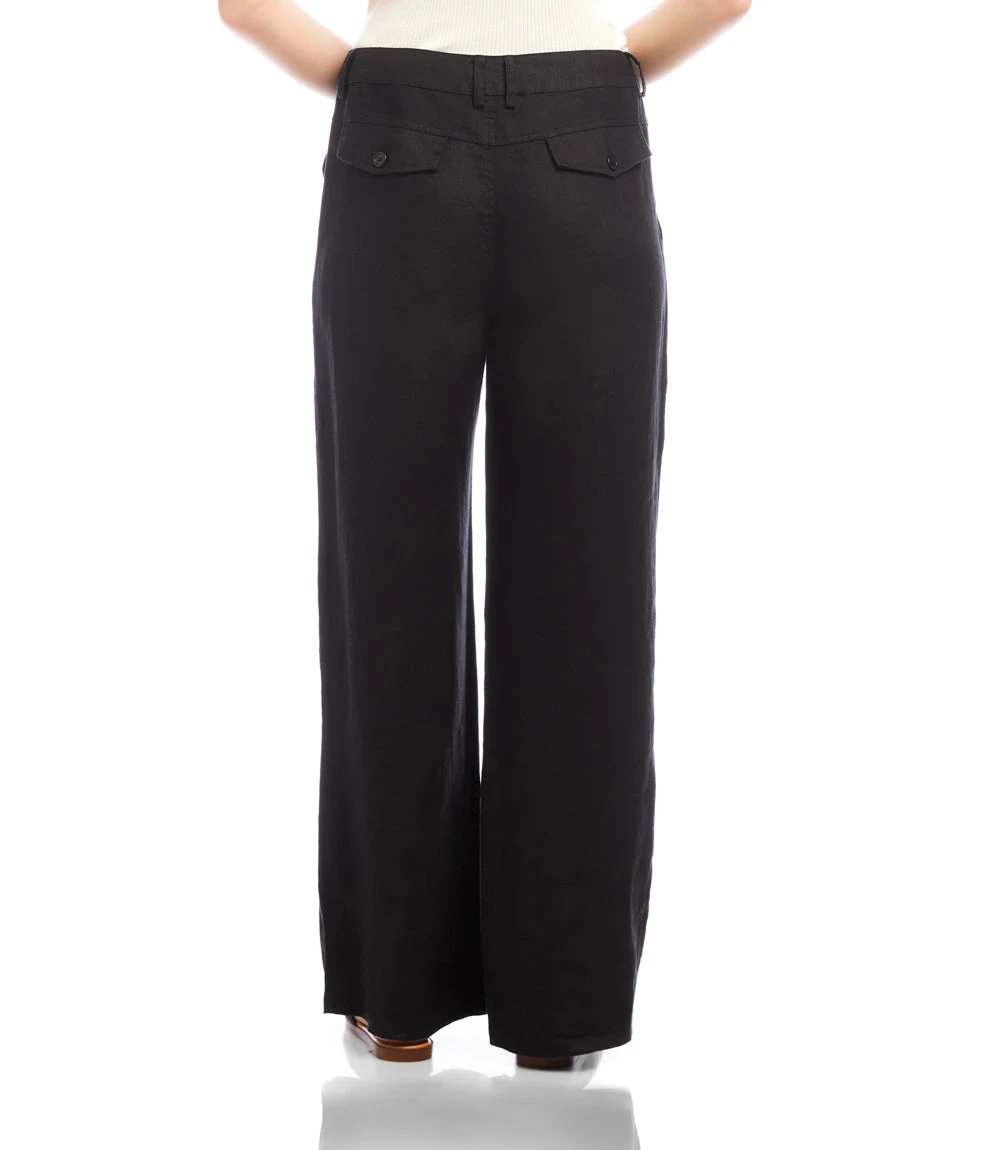 Linen Wide-Leg Trousers 5 Linen Wide-Leg Trousers - Image 3