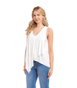 Drape Front Tank 12 Drape Front Tank -Ghost London 2L13044 OWH KK 2025 Summer 00 2