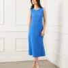 Sleeveless Ribbed Column Dress -Ghost London 2L27203 CFB KK 2025 Summer 00 5