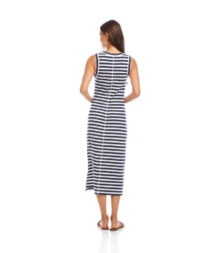 Stripe Midi Column Dress -Ghost London 2L30600 STP KK 2025 Summer 00 3
