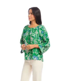 Blouson Sleeve Top -Ghost London 2L32101 PRT KK 2025 Summer 00 2