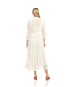 Embroidered Tiered Dress -Ghost London 2L39200 OWH KK 2025 Summer 00 6