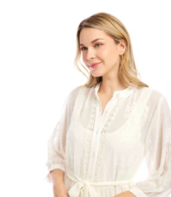 Embroidered Tiered Dress -Ghost London 2L39200 OWH KK 2025 Summer 00 7