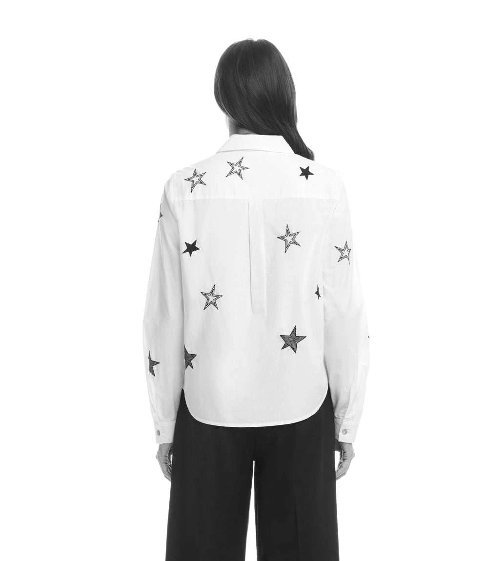 Long Sleeve Embroidered Star Shirt 7 Long Sleeve Embroidered Star Shirt - Image 5