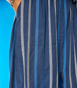 Embroidered Cuffed Sleeve Midi Dress 18 Embroidered Cuffed Sleeve Midi Dress -Ghost London 2L70137 MUL KK 2025 Summer 00 3