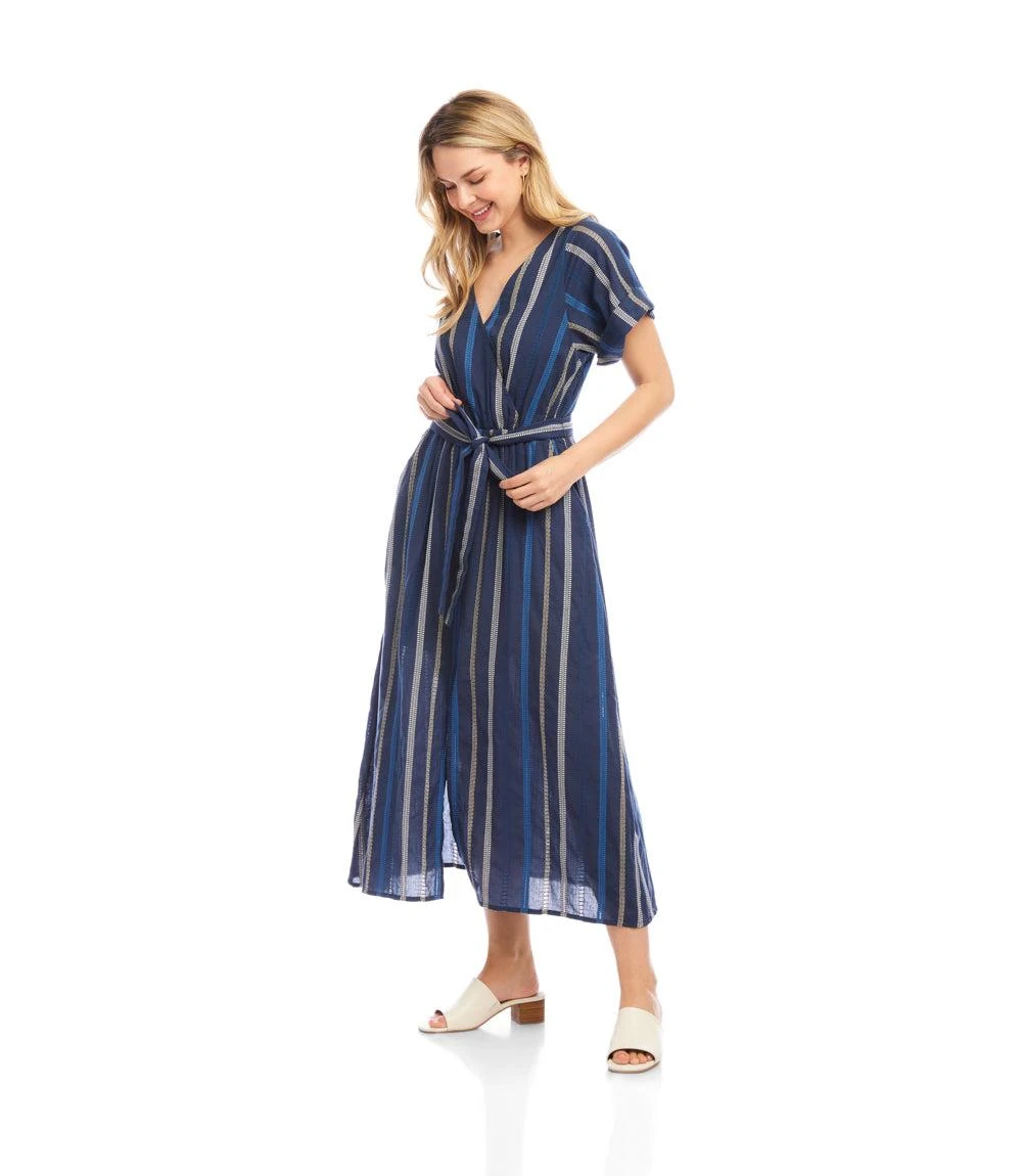 Embroidered Cuffed Sleeve Midi Dress 7 Embroidered Cuffed Sleeve Midi Dress - Image 5