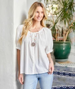 Petite Size Short Sleeve Embroidered Peasant Top 12 Petite Size Short Sleeve Embroidered Peasant Top -Ghost London 2L70277P OWH karenkane 2025 Summer 00 4 2cafdedb 2645 4c2a b977 24ae3dc63220 scaled