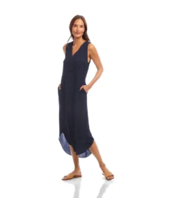 Sleeveless Midi Dress 12 Sleeveless Midi Dress -Ghost London 2L71300 NAV KK 2025 Summer 00 2