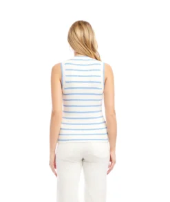 Stripe Ribbed Sweater Tank -Ghost London 2L89103 LAK karenkane 2025 Summer 00 3 scaled