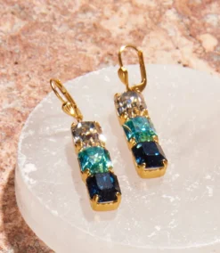 Triple Crystal Earrings -Ghost London 3FC39C5C C675 47AE AD86 3E7B13FA9D1B