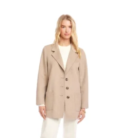 Oversized Brushed Blazer 12 Oversized Brushed Blazer -Ghost London 3L33700 WHE karenkane 2025 fall 00 5