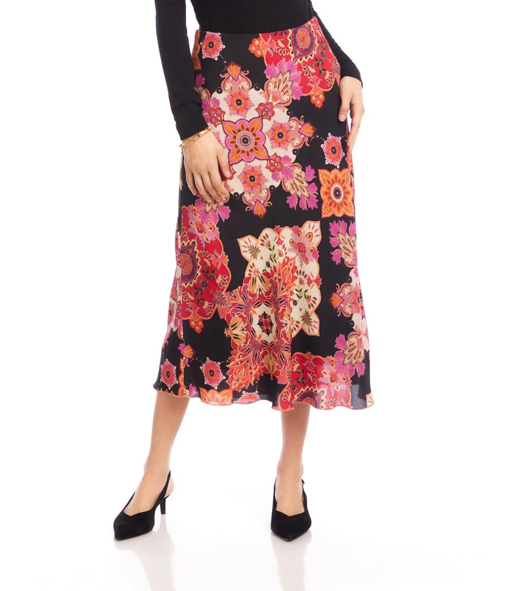 Petite Size Bias Cut Midi Skirt 4 Petite Size Bias Cut Midi Skirt - Image 2