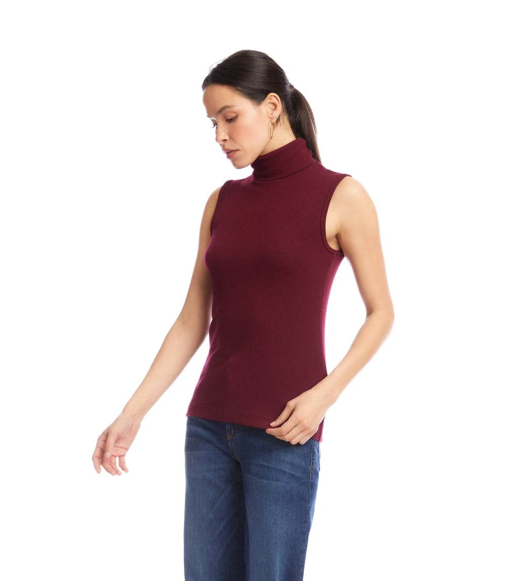 Ribbed Turtleneck Tank 5 Ribbed Turtleneck Tank - Image 3