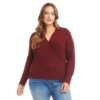 Plus Size Wrap Sweater -Ghost London 3L89126W WIN karenkane 2025 fall 00 1