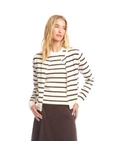 Stripe Cardigan Sweater -Ghost London 3L89135 CRE karenkane 2025 fall 00 4