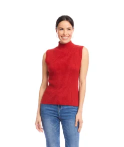 Ribbed Turtleneck Sweater Tank -Ghost London 3L89142 TOM karenkane 2025 fall 00 3