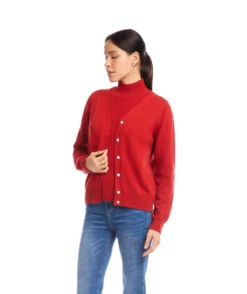 V-Neck Cardigan Sweater -Ghost London 3L89144 TOM karenkane 2025 fall 00 6