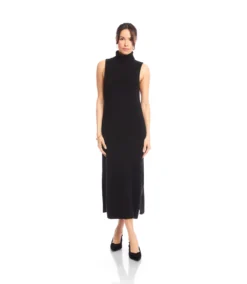 Sleeveless Turtleneck Sweater Dress -Ghost London 3L89172 BLK karenkane 2025 fall 00 2
