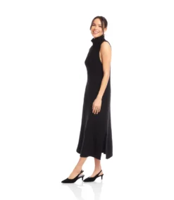 Sleeveless Turtleneck Sweater Dress -Ghost London 3L89172 BLK karenkane 2025 fall 00 3
