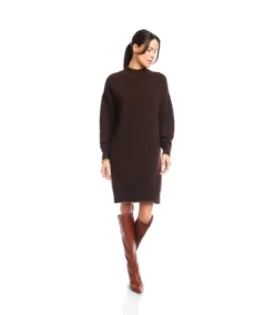 Mock Neck Sweater Dress -Ghost London 3L89976 CHO karenkane 2025 Fall 00 3