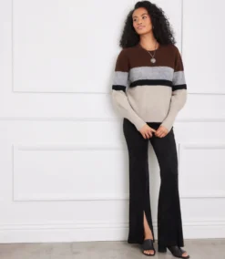 Colorblock Crewneck Sweater 12 Colorblock Crewneck Sweater -Ghost London 3L89984 MUL karenkane 2025 Fall 00 1