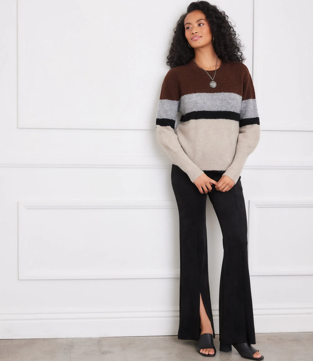 Colorblock Crewneck Sweater 7 Colorblock Crewneck Sweater - Image 5