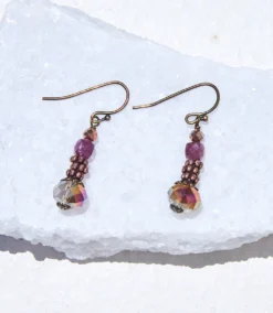 Crystal Dangle Earrings