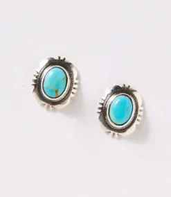 Turquoise Stud Earrings