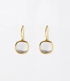 Gemstone Bezel Drop Earrings 10 Gemstone Bezel Drop Earrings -Ghost London 4D79AAF9 519A 423B 8EC9 735386CF5F70