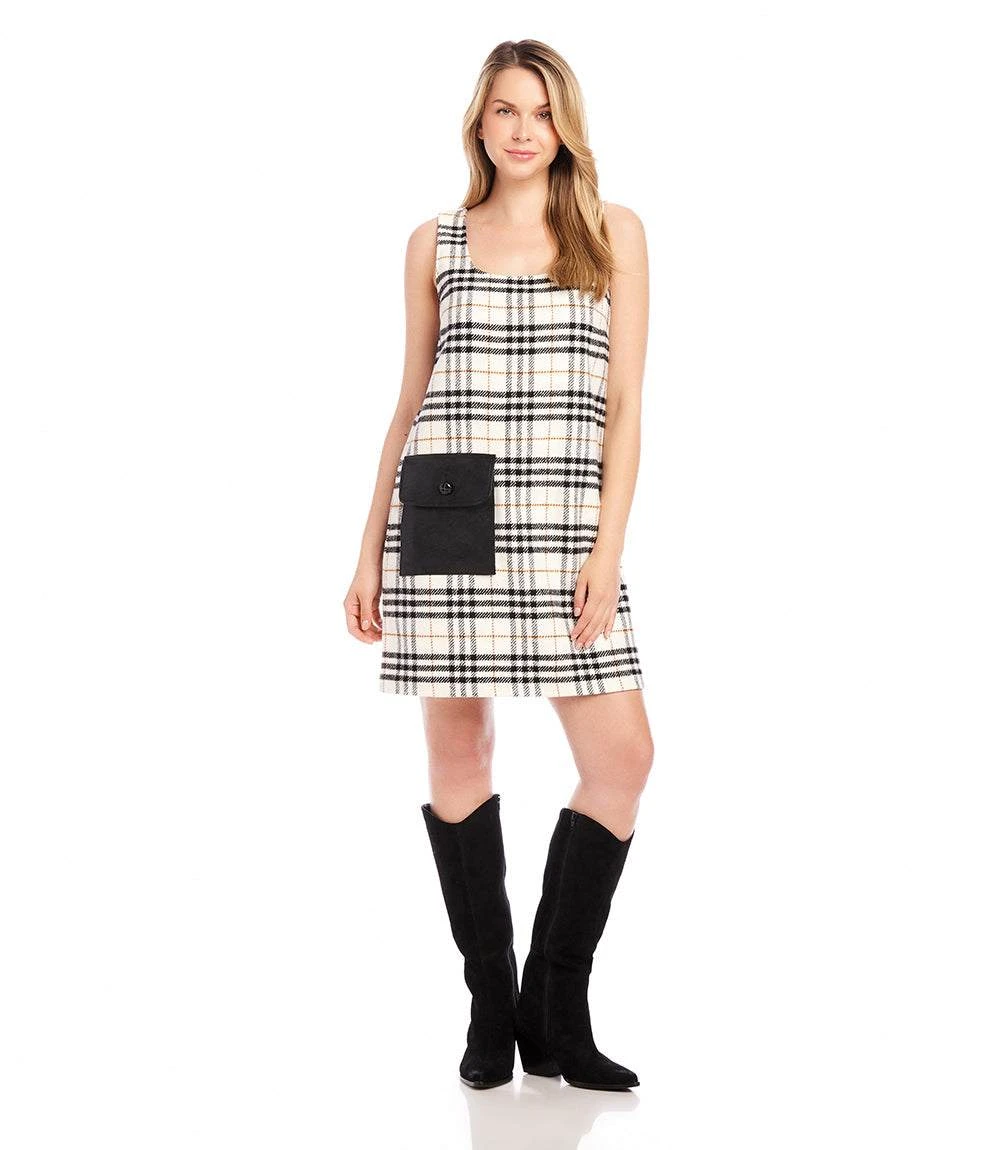 Plaid Shift Dress 4 Plaid Shift Dress - Image 2
