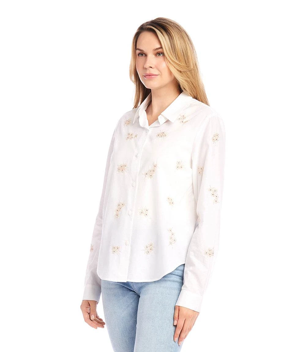 Embellished Button Up Shirt 6 Embellished Button Up Shirt - Image 4