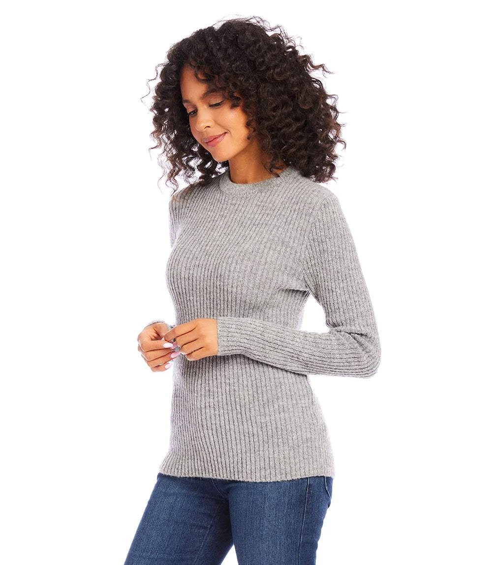 Wide Ribbed Crewneck Sweater 5 Wide Ribbed Crewneck Sweater - Image 3